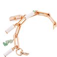 Anne Klein Quartz Analog Mother of Pearl Dial Rose Gold Metal Strap Watch For Women - image number 1