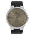 Kenneth Cole Quartz Analog Silver Dial Leather Strap Watch for Men - image number 0