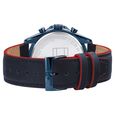 Tommy Hilfiger Quartz Multifunction Blue Dial Leather Strap Watch for Men - image number 2