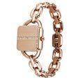 Vyb Prodigy By Fastrack Quartz Analog Maroon Dial Rose Gold Metal Strap Watch For Girls - image number 2