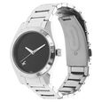 Fastrack Quartz Analog Black Dial Stainless Steel Strap Watch for Girls - image number 1
