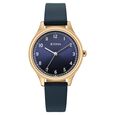 Titan Neo Quartz Analog Blue Dial Blue Leather Strap Watch For Women - image number 0