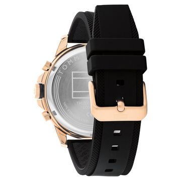 Tommy Hilfiger Black Dial Quartz Analog Watch for Men