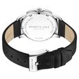 Kenneth Cole Quartz Analog Black Dial Leather Strap Watch for Women - image number 4