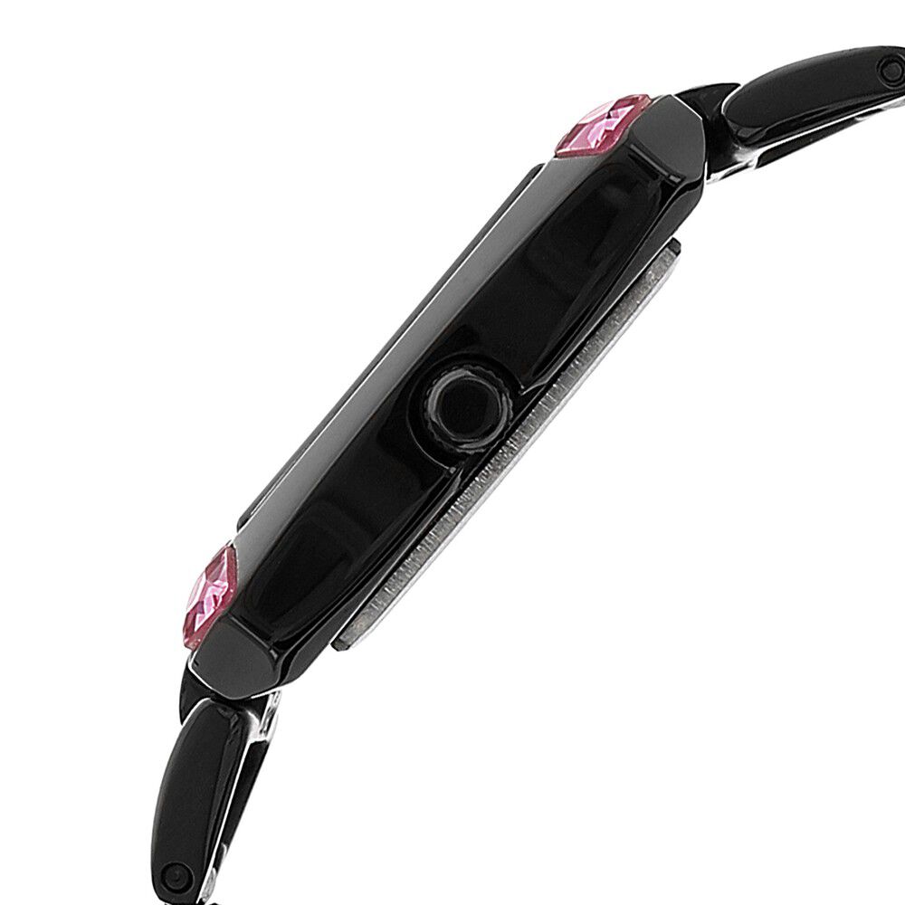 Sonata Quartz Analog Pink Dial Stainless Steel Strap Watch for Women