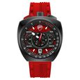 Ducati Quartz Chronograph Red Dial Red Silicone Strap Watch For Men - image number 0