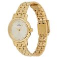 Titan Quartz Analog Champagne Round Dial Golden Stainless Steel Strap Watch For Women - image number 1