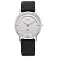 Titan Edge Quartz Analog White Dial Blue Leather Strap Watch For Men - image number 0