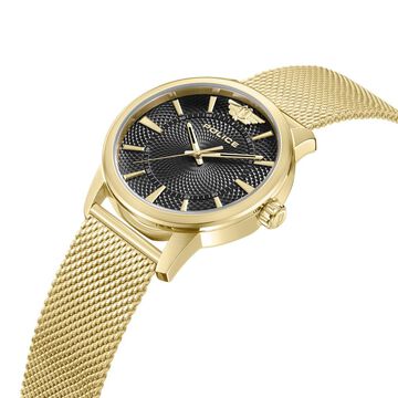 Police Golden Dial Quartz Analog Watch for Men