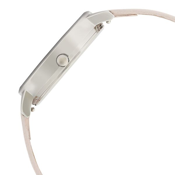 Olivia Burton Quartz Analog White Dial Leather Strap Watch for Women - image number 3