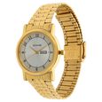 Sonata Quartz Analog with Day and Date Silver Dial Stainless Steel Strap Watch for Men - image number 1