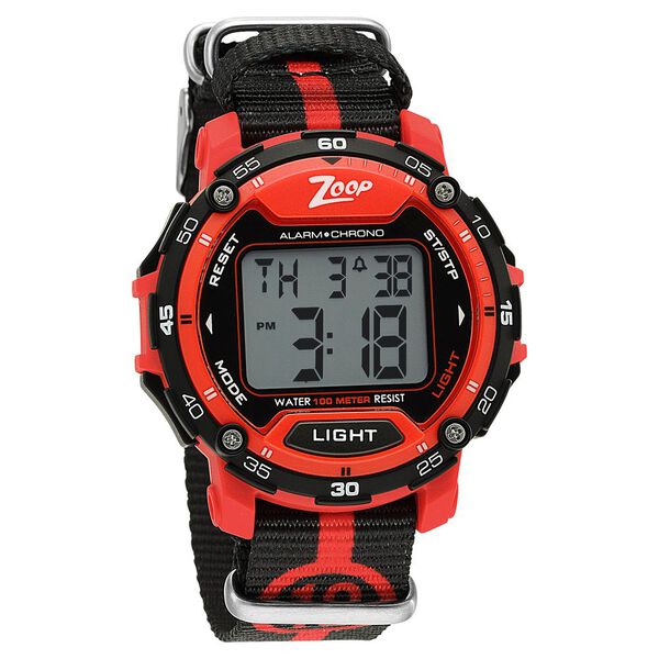 Zoop Digital Watch with Digital Dial & Two Toned Strap for Boys Kids, from House of Titan - image number 0