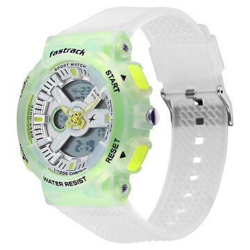 Fastrack Streetstyle Ana Digi watch with Transparant look for Guys