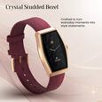 Titan Valerie Aura Women Smartwatch with 1.47" AMOLED Display, Crystal Studded Bezzel, Animated Watchfaces - image number 5