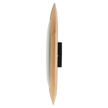 Titan Wooden Wall Clock with Domed Glass - 32.3 cm x 32.3 cm (Medium)