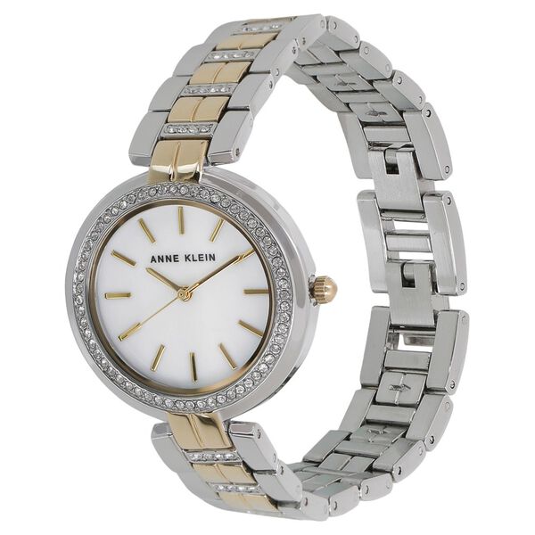 Anne Klein Quartz Analog Silver Dial Metal Strap Watch for Women - image number 1