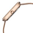 Vyb Mirage By Fastrack Quartz Analog Silver Dial Rose Gold Stainless Steel Strap Watch For Girls - image number 5