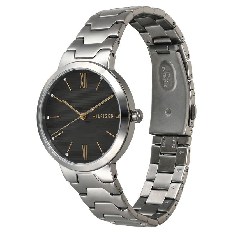 Tommy Hilfiger Quartz Analog Grey Dial Stainless Steel Strap Watch for Women - image number 2