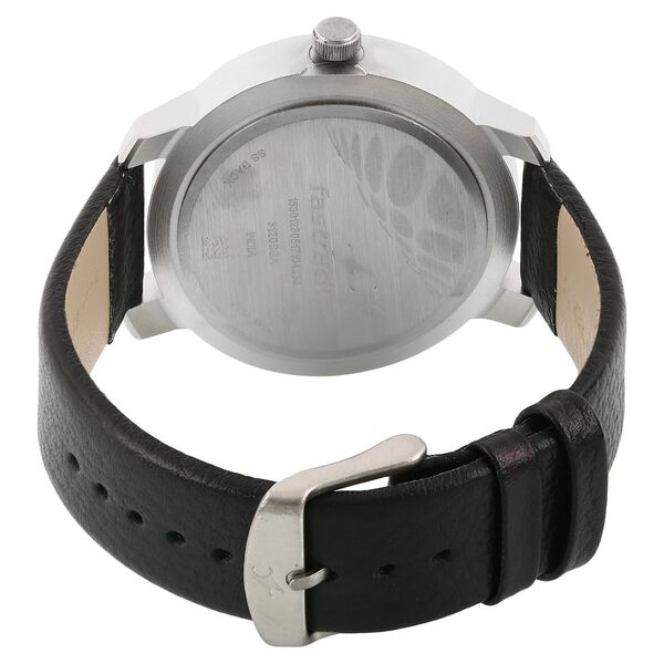 Fastrack Quartz Analog Black Dial Leather Strap Watch for Guys - image number 3