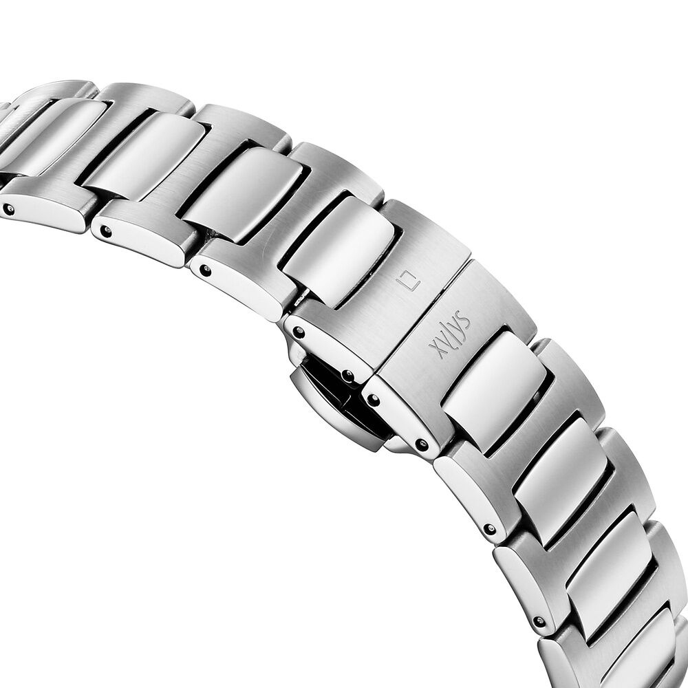 Buy Online Xylys Quartz Analog with Date Blue Dial Silver