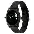 Titan Edge Quartz Analog Black Dial Black Leather Strap Watch For Men - image number 1