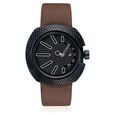 Fastrack Quartz Analog Black Dial Leather Strap Watch for Guys - image number 0