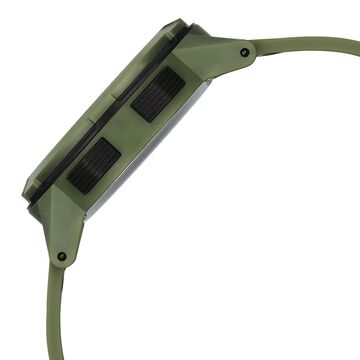 Fastrack Streetstyle Digital Dial Green Polyether Strap Watch For Unisex