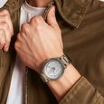 Titan Quartet Grey Dial Quartz Multifunction Stainless Steel Strap watch for Men - image number 5
