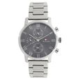 Tommy Hilfiger Quartz Multifunction Black Dial Metal Strap Watch for Men - image number 0
