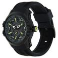 Titan Solar Powered Black Dial Quartz Plastic Strap Watch for Men - image number 1