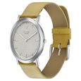 Sonata Poze Quartz Analog White Dial Leather Strap Watch for Men - image number 2