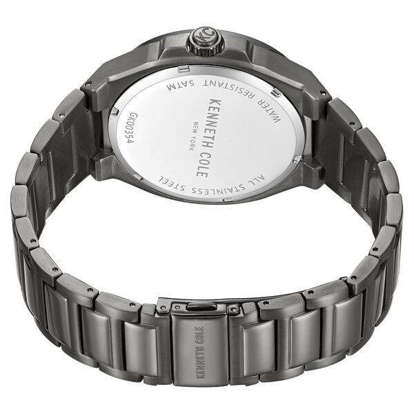 Kenneth Cole Quartz Multifunction Brown Dial Stainless Steel Strap Watch for Men - image number 2