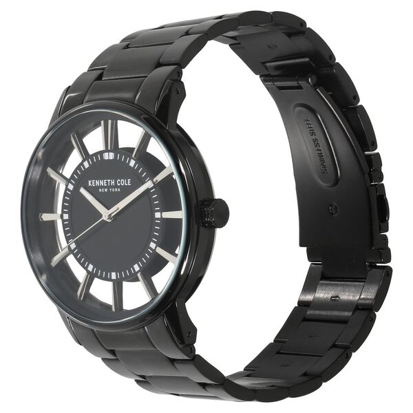 Kenneth Cole Quartz Analog Brown Dial Metal Strap Watch for Men - image number 1