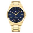 Tommy Hilfiger Quartz Analog Blue Dial Golden Stainless Steel Strap Watch For Men - image number 0