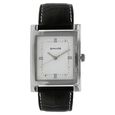 Sonata Quartz Analog Black Dial Leather Strap Watch for Men