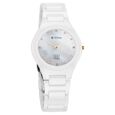 Titan Edge Ceramic Quartz in Arctic White with Diamonds and Rich Mother Of Pearl Dial Watch for Women - image number 1