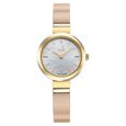 Xylys Quartz Analog Mother of Pearl Round Dial Steel & Ceramic Strap Watch For Women - image number 0