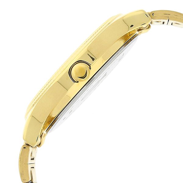 Titan Analog with Day and Date Quartz Champagne Dial Metal Round Stainless Steel Strap watch for Men - image number 2