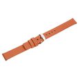 10 mm Orange Genuine Leather Strap for Women - image number 3