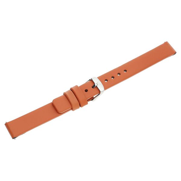 10 mm Orange Genuine Leather Strap for Women - image number 3
