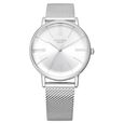 Poze by Sonata Quartz Analog Purple Dial Stainless Steel Strap Watch for Women