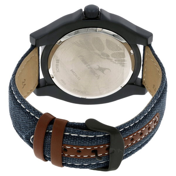 Fastrack Explorer Quartz Analog Grey Dial Canvas Strap Watch for Guys - image number 3