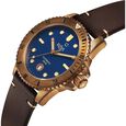 Xylys Mariana Swiss Analog with Date Blue Dial Geniune Leather Strap Watch For Men - image number 4