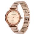 Anne Klein Quartz Analog Rose Gold Dial Metal Strap Watch for Women - image number 2