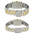 Titan Quartz Analog with Date White Dial Stainless Steel Strap Watch for Couple - image number 3