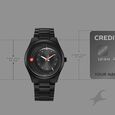 Fastrack Groove Quartz Analog Black Dial Black Stainless Steel Strap Watch For Guys - image number 3
