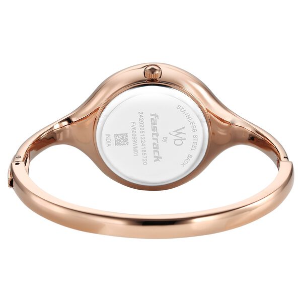 Buy Online Vyb Slayer By Fastrack Quartz Analog White Dial Metal