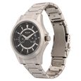Titan Octane Multifunction Black Dial Silver Stainless Steel Strap Watch For Men - image number 2