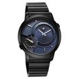 Fastrack Pulse IV Dual Time Watch for Men with Dark Blue Sunray Dial & Black Metal Strap - image number 1