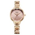 Titan Raga Showstopper Quartz Analog Rose Gold Dial Metal Strap Watch For Women - image number 0